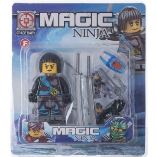 Фигурка-конструктор Magic Ninja Space Baby SB1040 в ассортименте